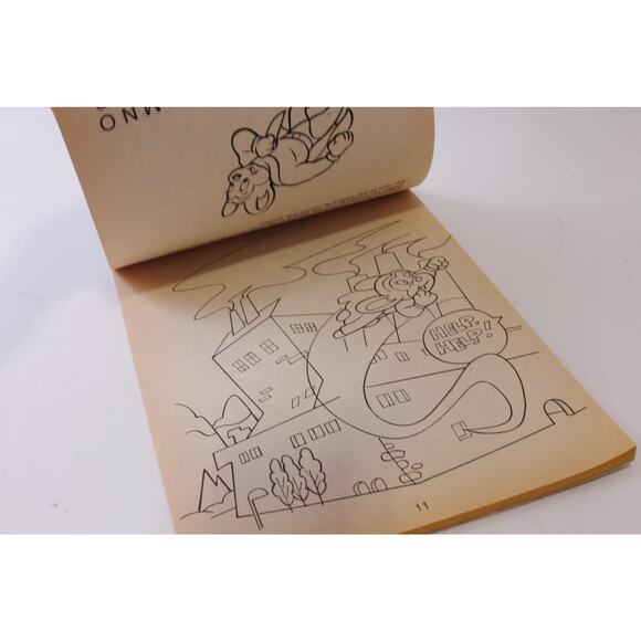 Mighty Mouse, Uncolored PlayPad, Mazes, Puzzles, Dot-To-Dot, Coloring Book, - Picture 5 of 5